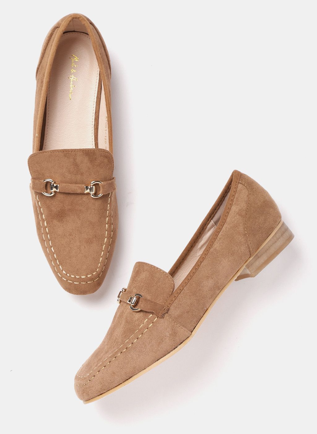 Mast & Harbour Brown Regular Loafers