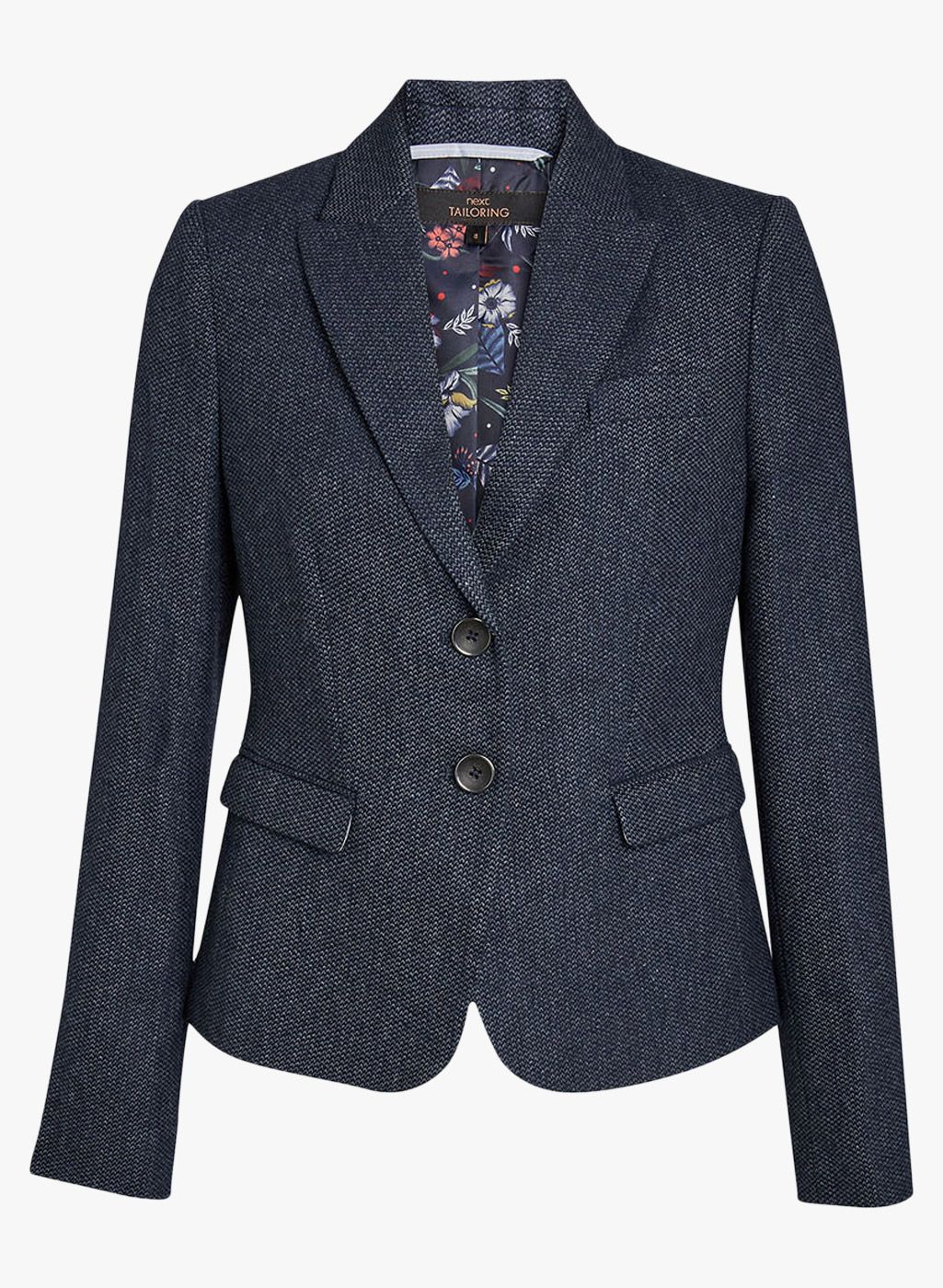 next Blue Solid Lightweight Tailored Jacket Price in India