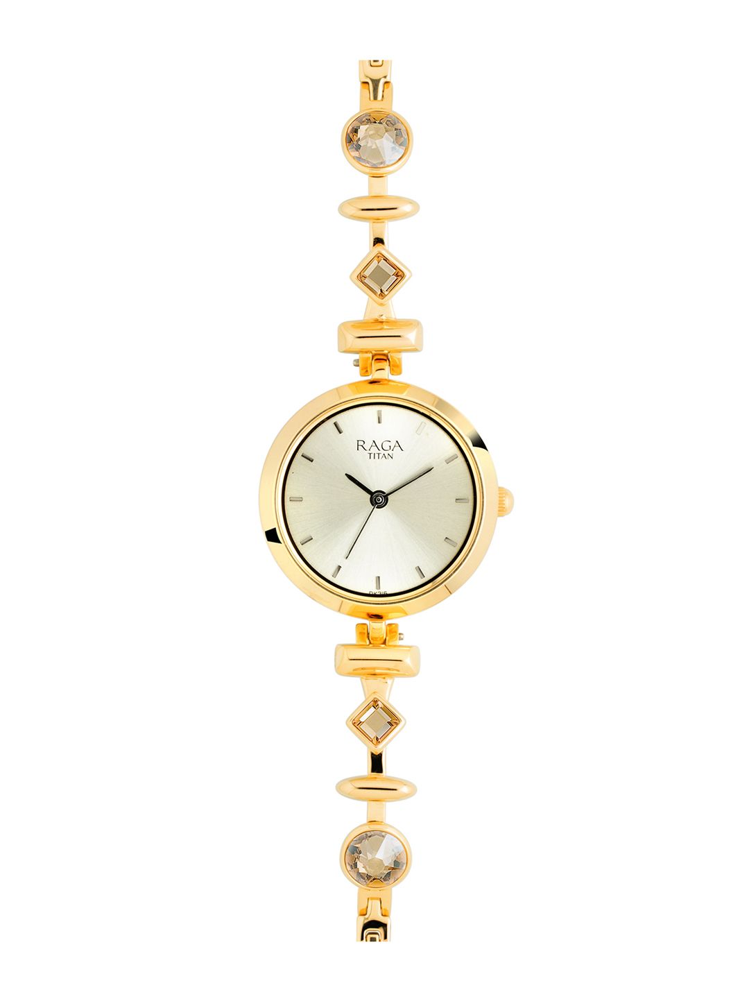 Titan Raga Facets Women Champagne Analogue watch 2606YM05 Price in India