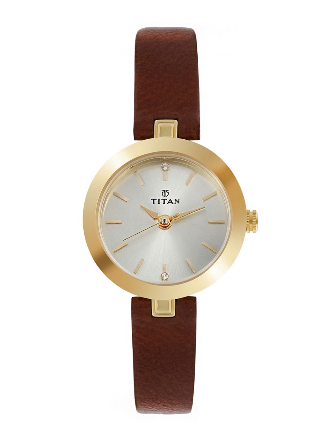 Titan Ladies Karishma Women Gold Analogue watch NL2598YL01 Price in India