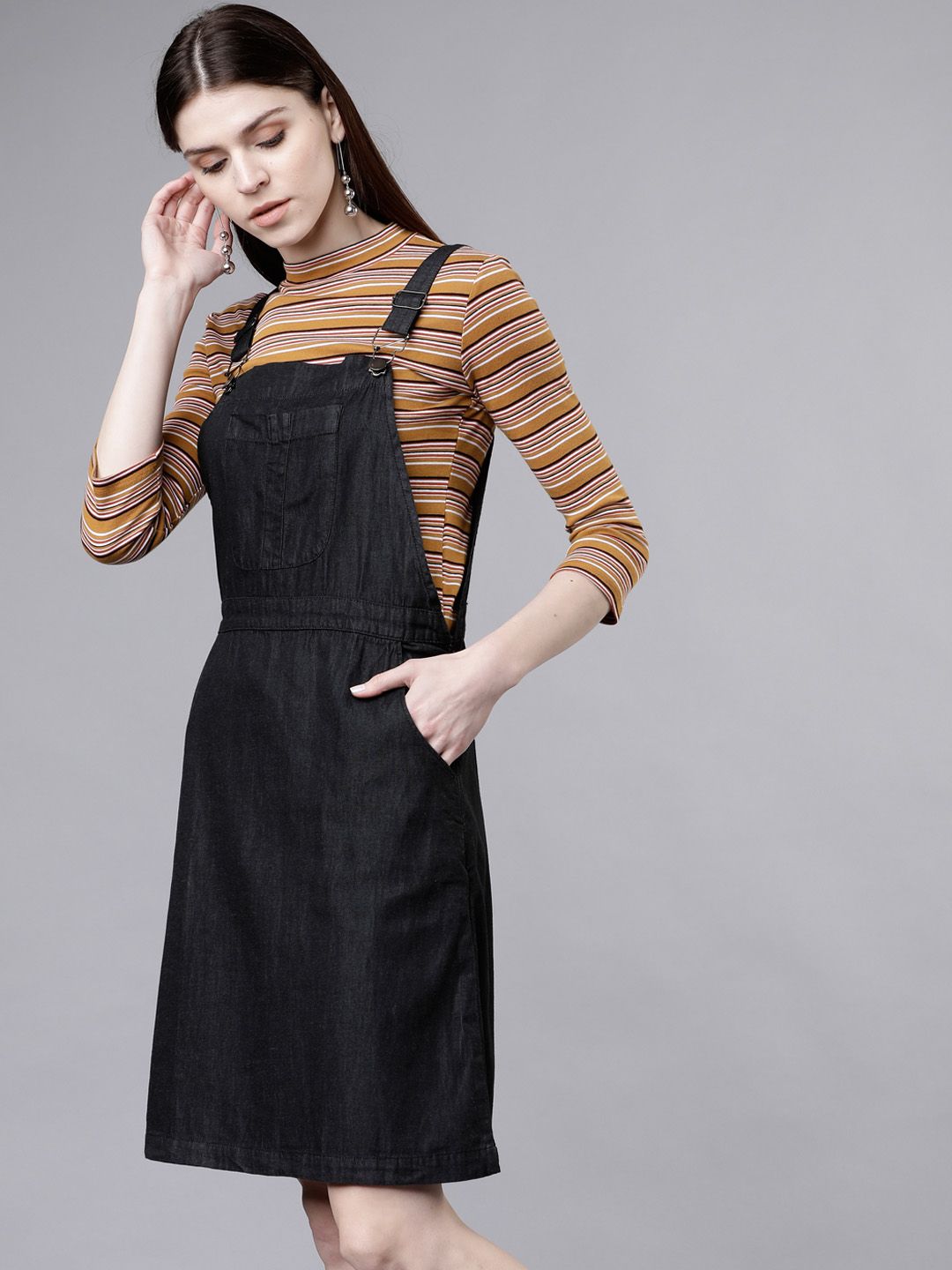 tokyo talkies pinafore dress