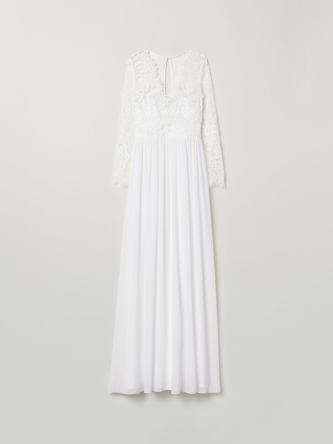 Buy H&M White Lace Wedding Dress - Dresses for Women 10893454 | Myntra