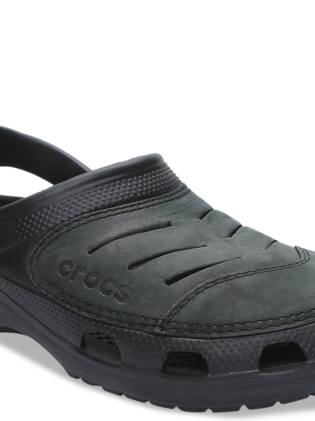 Buy Crocs Men Black Bogota Clogs - Sandals for Men 10898146  display picture 1