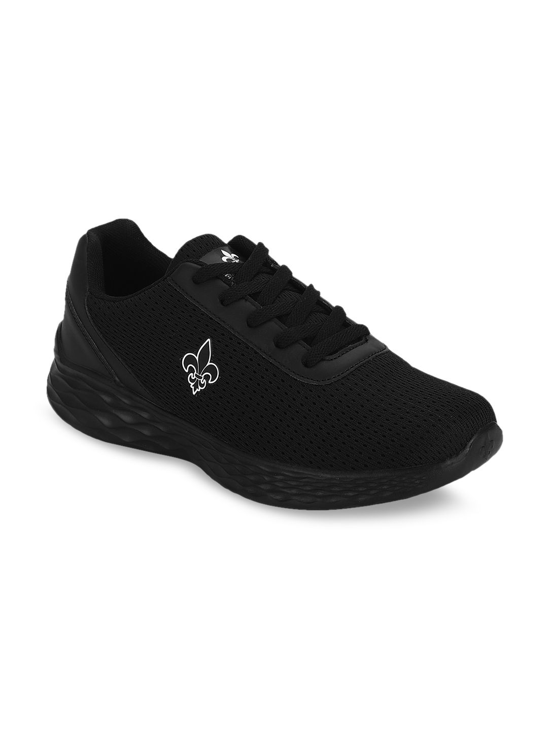 Bond Street By Red Tape Men Black Mesh Walking Shoes