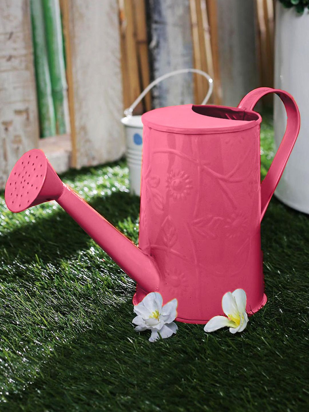 green girgit Pink Solid Watercan Price in India