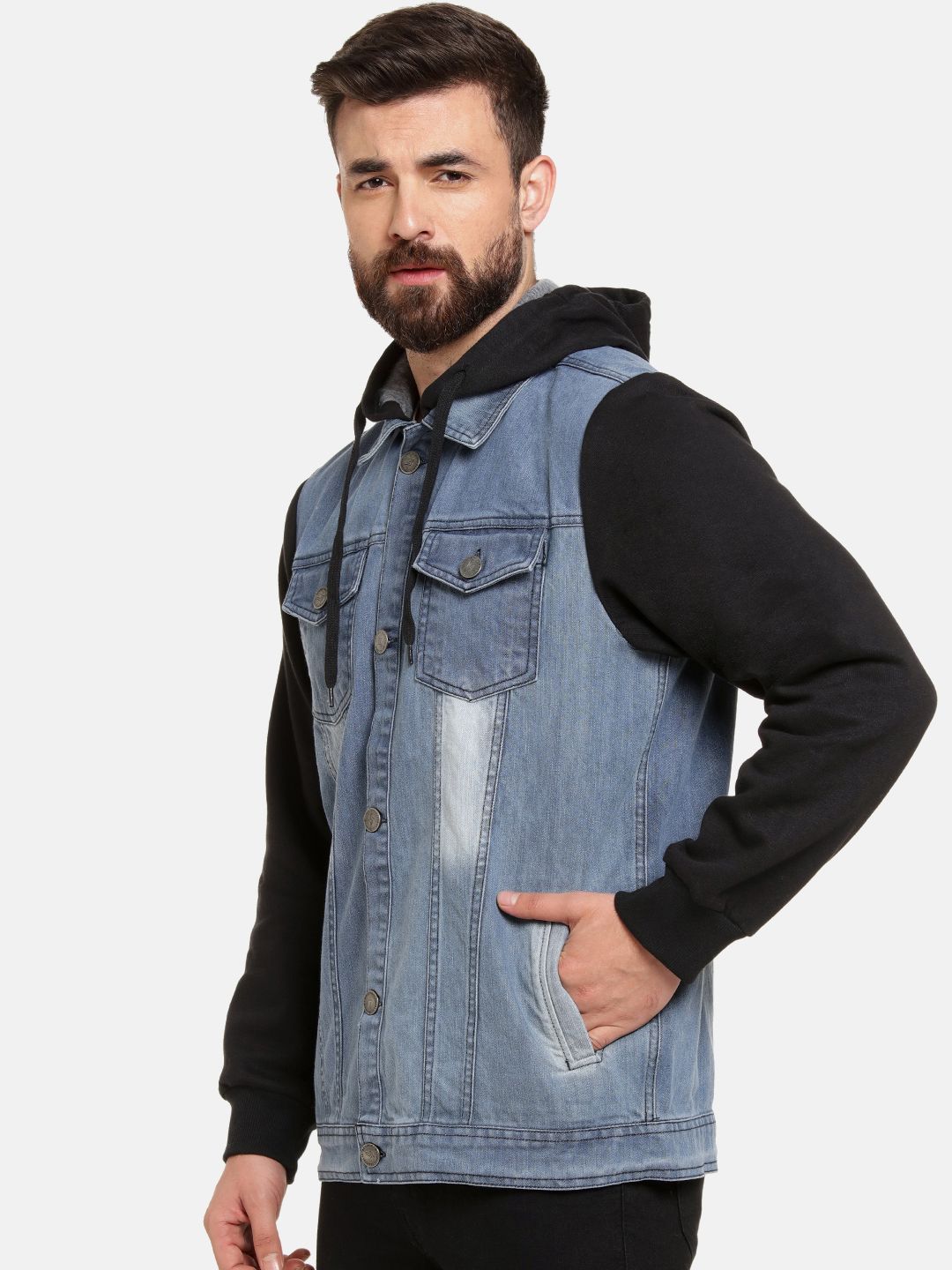 campus sutra denim jacket
