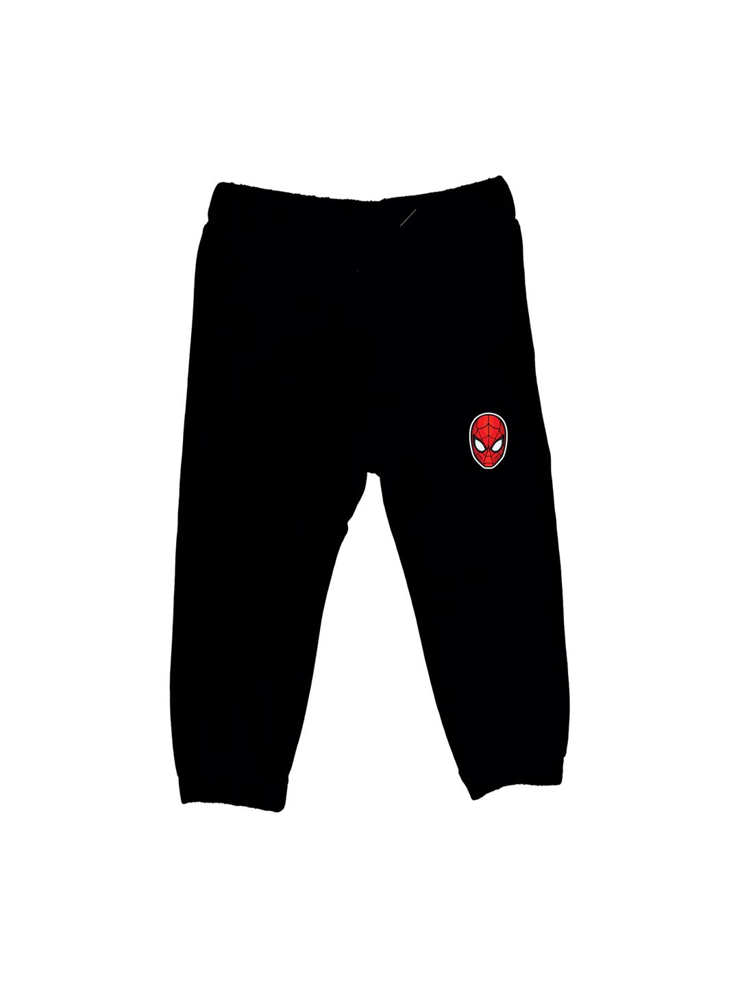 Marvel by Wear Your Mind Boys Black Spiderman Print Joggers