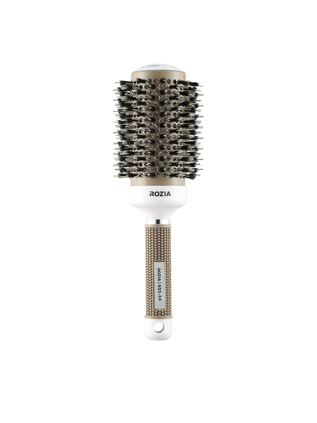 Rozia Unisex Beige & White Professional Round Hair Brush 54 mm Price in India