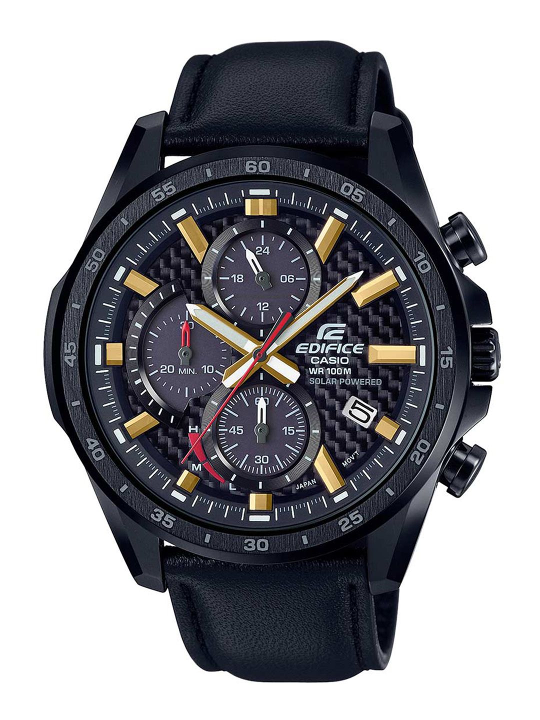 Buy Casio Edifice Men Black Analogue watch EX504 EQS-900PB-1AVUDF