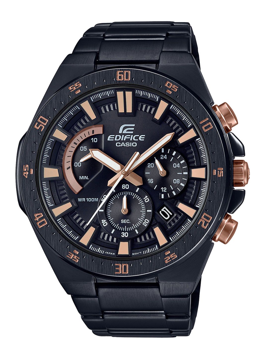 Buy CASIO Edifice Men Black Analogue Watch EX489 EFR-563DC-1AVUDF