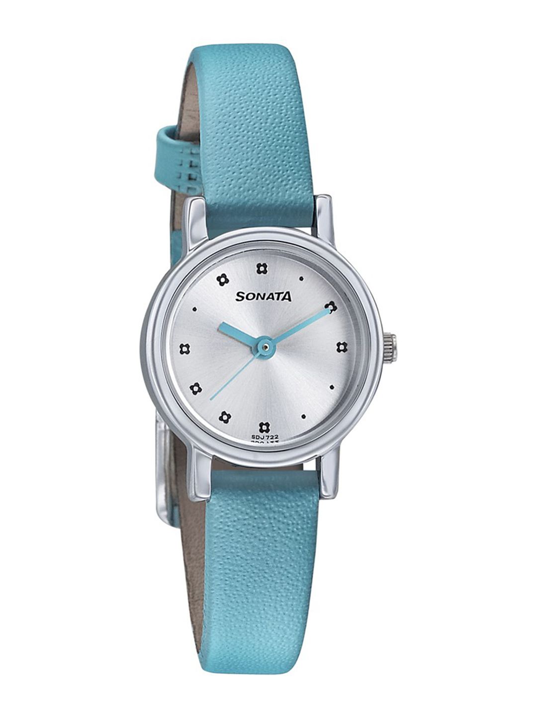 Sonata Floral Folkart Women Silver Analogue watch 8976SL12 Price in India