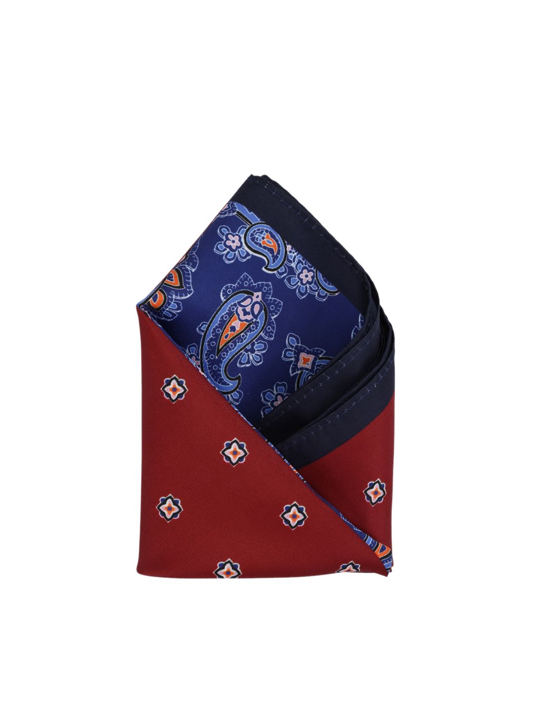 Calvadoss Men Multicoloured Printed Pocket Square
