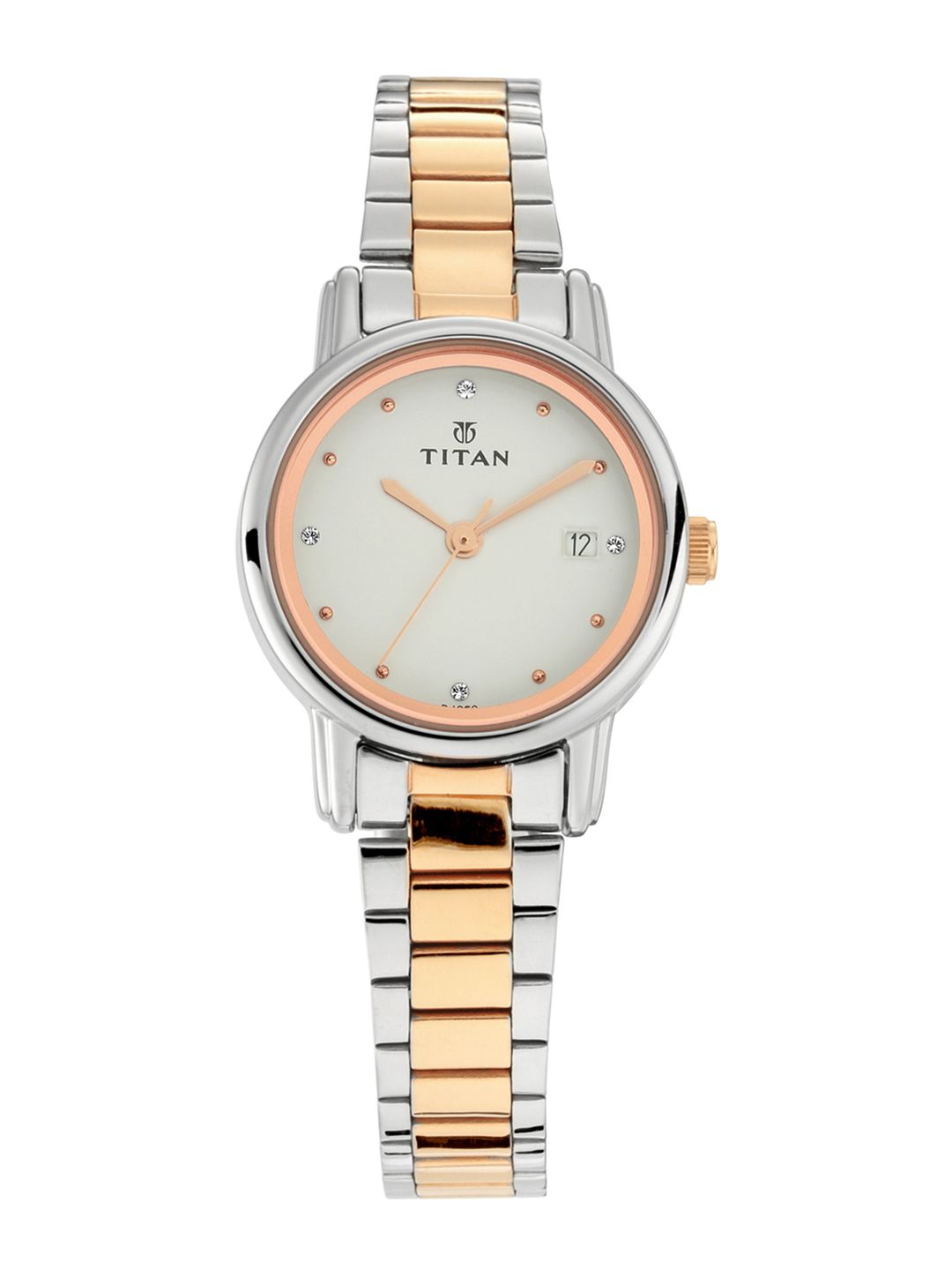 Titan Titan Dress Women White Analogue watch 2572KM01 Price in India