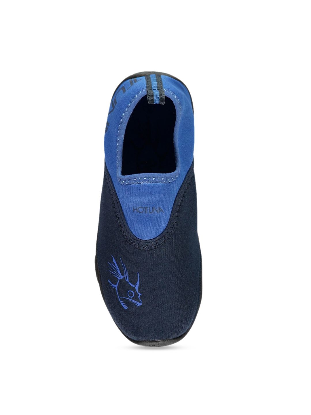 Buy HOT TUNA Kids Blue Colourblocked Slip-On Sneakers - Casual