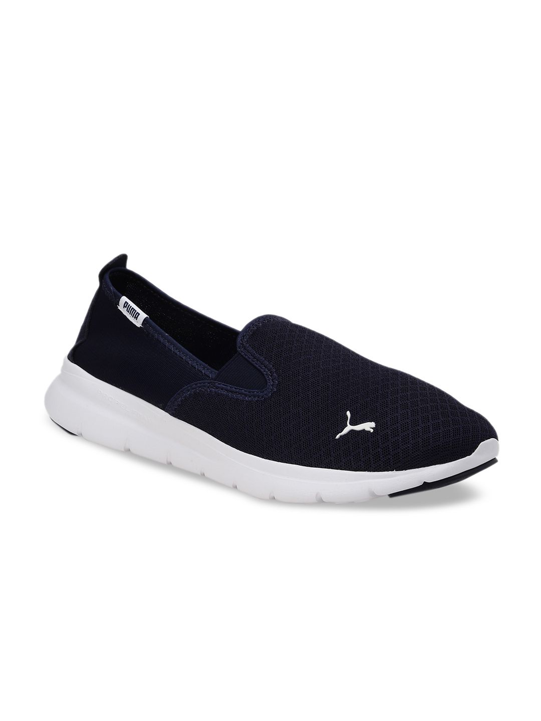 Puma Unisex Navy Blue Flex Essential Slip On Price in India