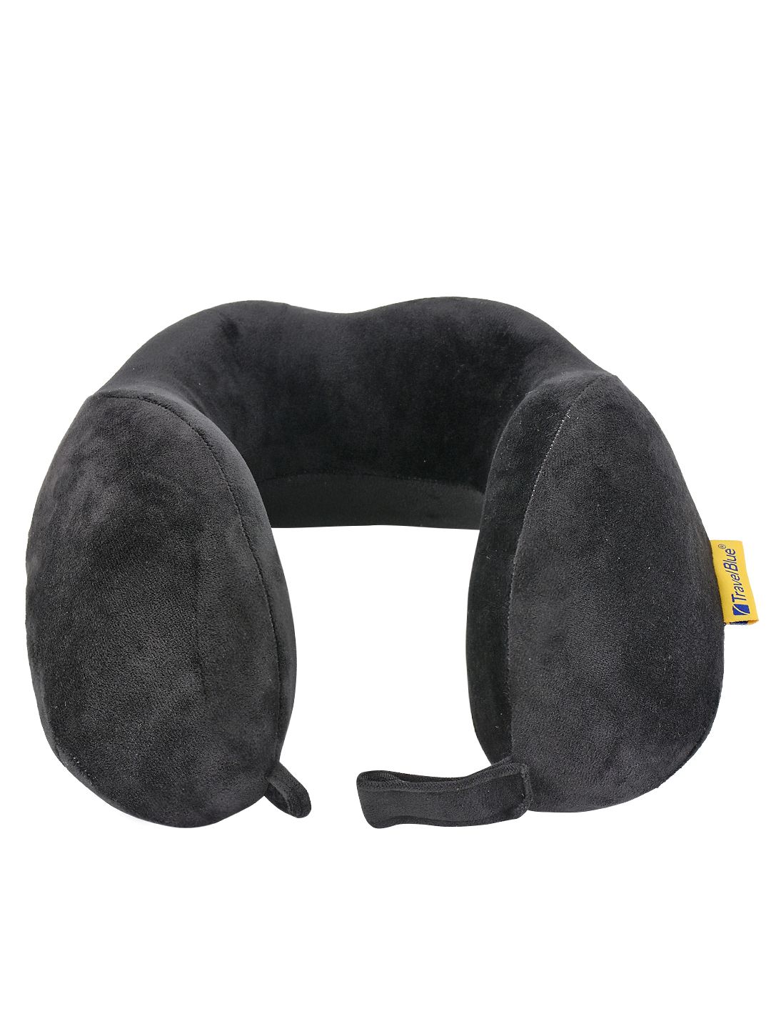 Travel Blue Black Solid Memory Foam Foldable Tranquility Travel Neck Pillow Price in India