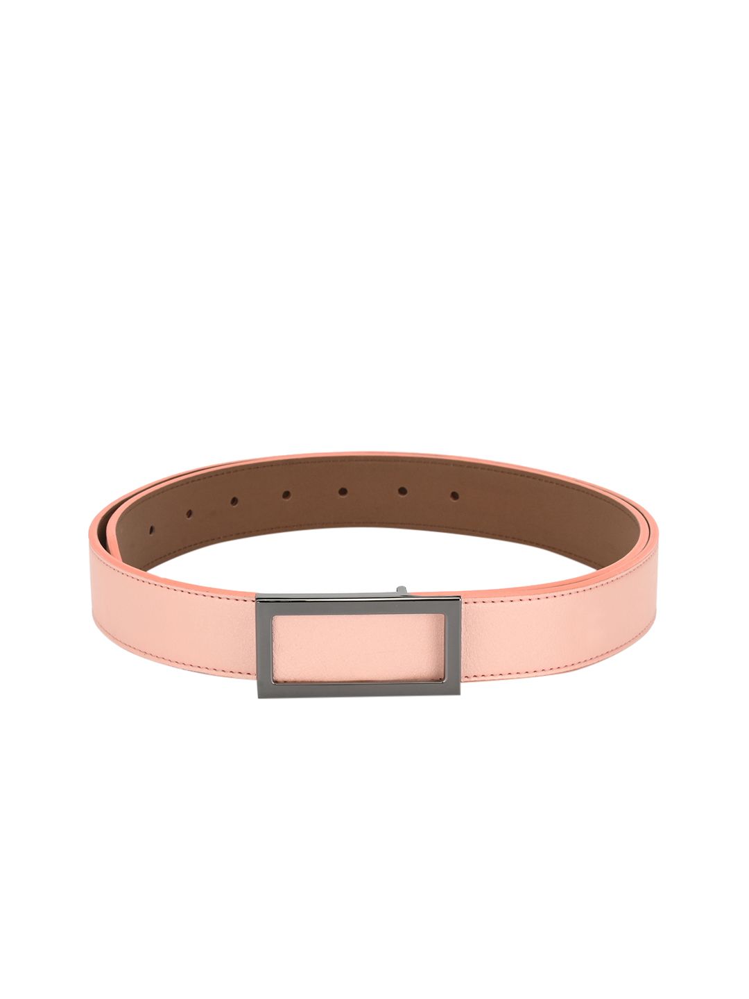 Calvadoss Women Pink Solid Belt Price in India