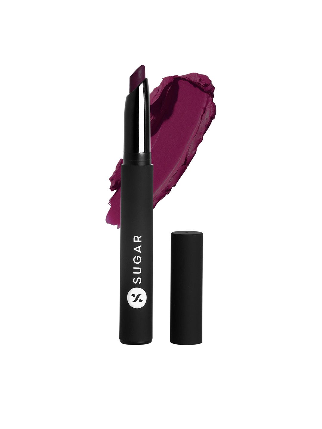 SUGAR Cosmetics Matte Attack Transferproof Lipstick - 03 The Grandberries (Dark Berry) Price in India
