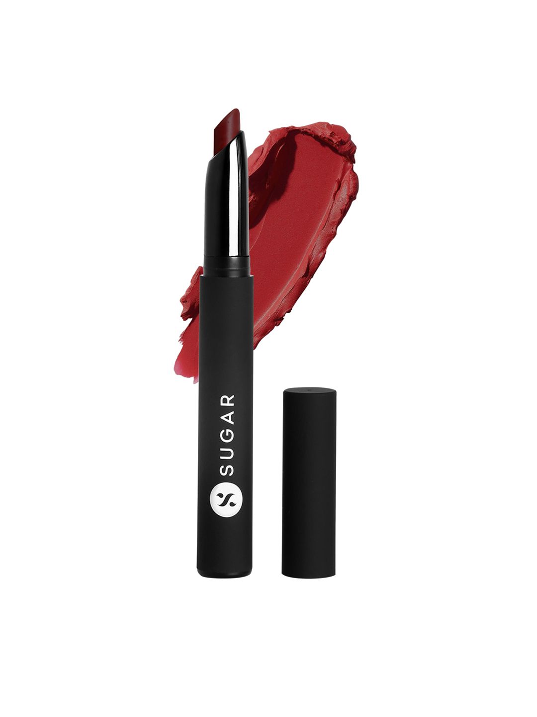 SUGAR Matte Attack Transfer Proof Lipstick - Spring Crimson 06 Price in India