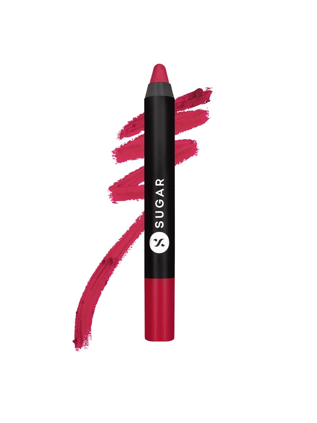 SUGAR Cosmetics Matte As Hell Crayon Lipstick With Free Sharpener - 22 Donna Pinciotti Price in India