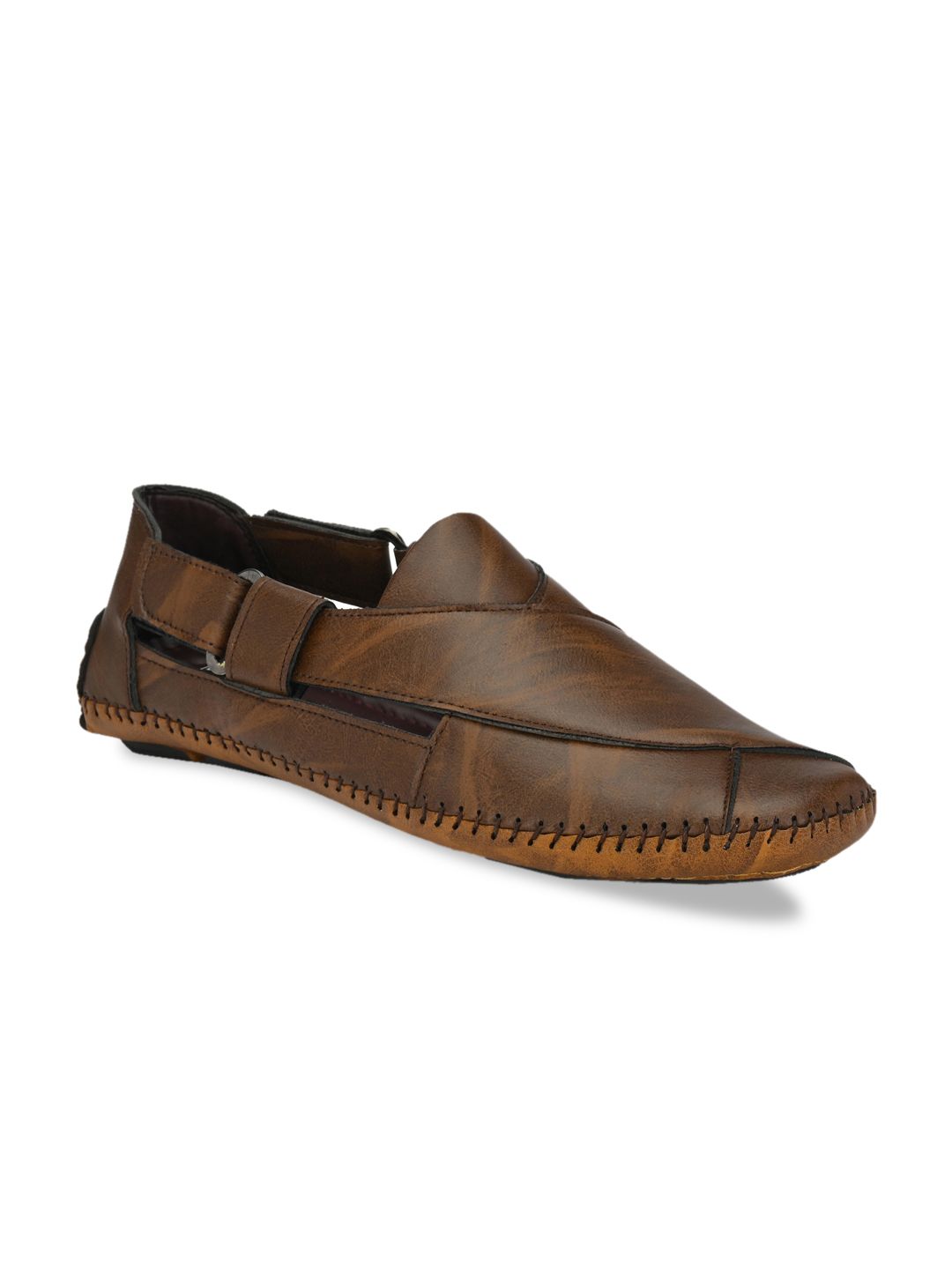 Big Fox Men Brown Shoe-Style Sandals