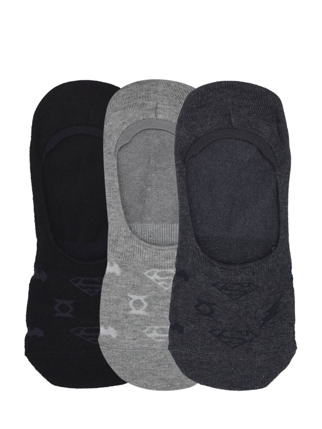 Justice League Men Pack of 3 Assorted Shoe Liners
