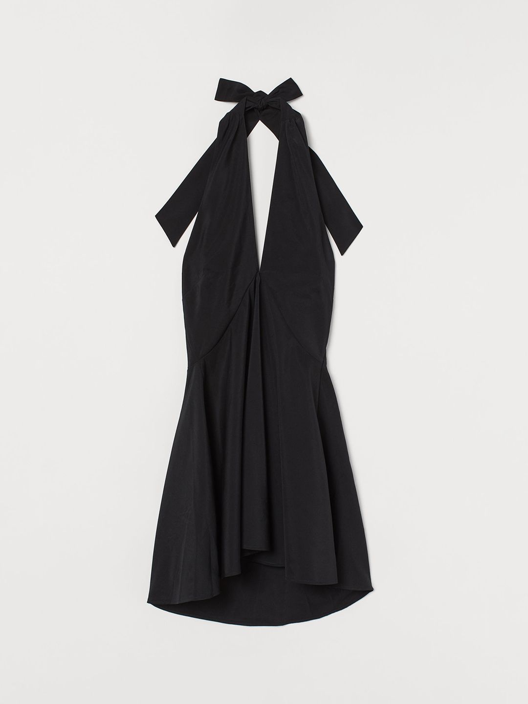 Buy H&M Women Black Solid Short Halterneck Dress - Dresses for Women  11115644 | Myntra