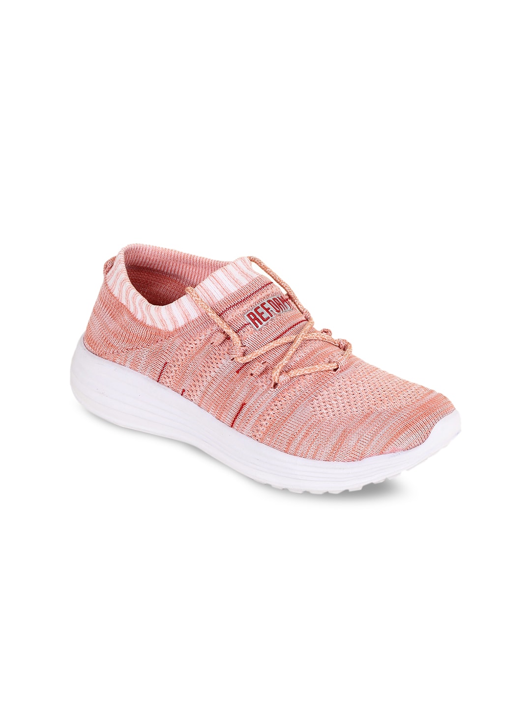 REFOAM Women Pink Mesh Running Shoes Price in India