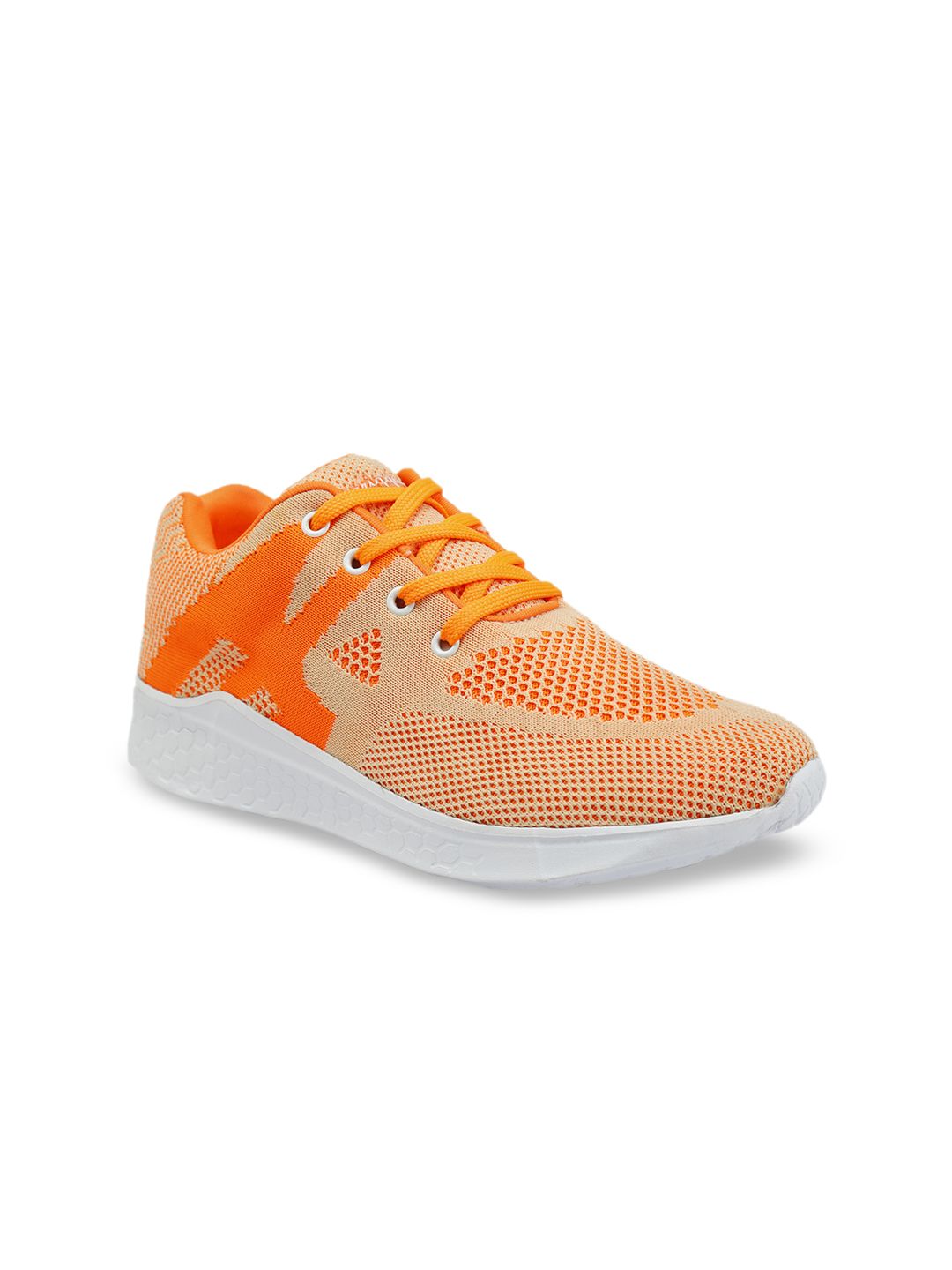 meriggiare Women Orange Flyknit Sneakers Price in India