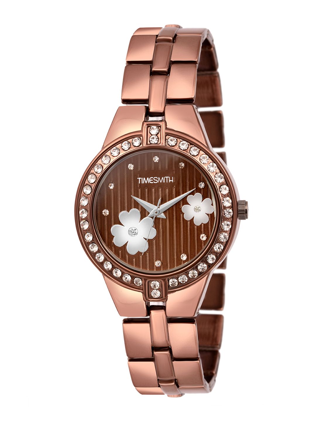 TIMESMITH Women Brown Dial Analogue Watch TSC-050ktd1 Price in India