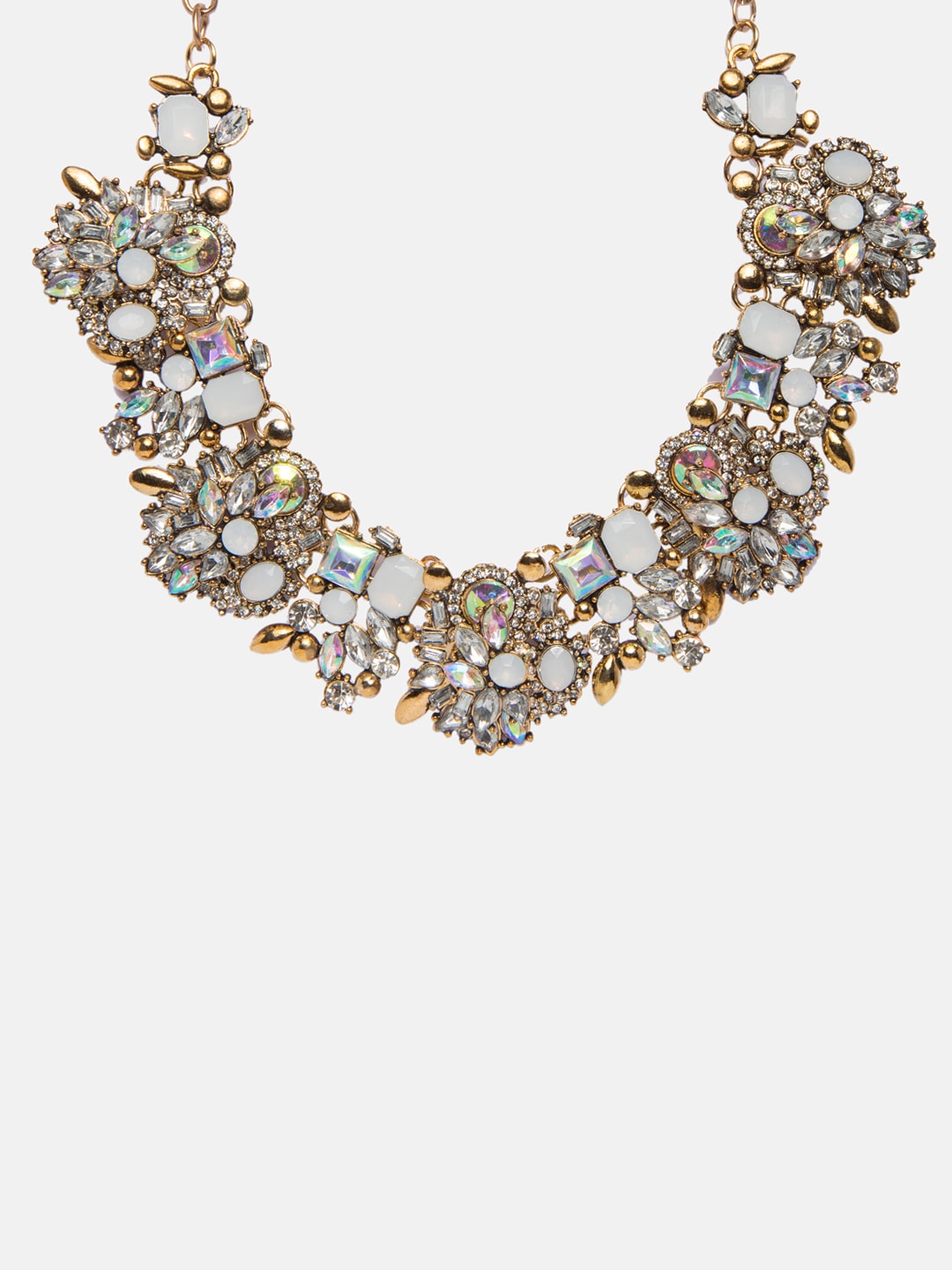 Ferosh Gold-Toned Alloy Necklace Price in India