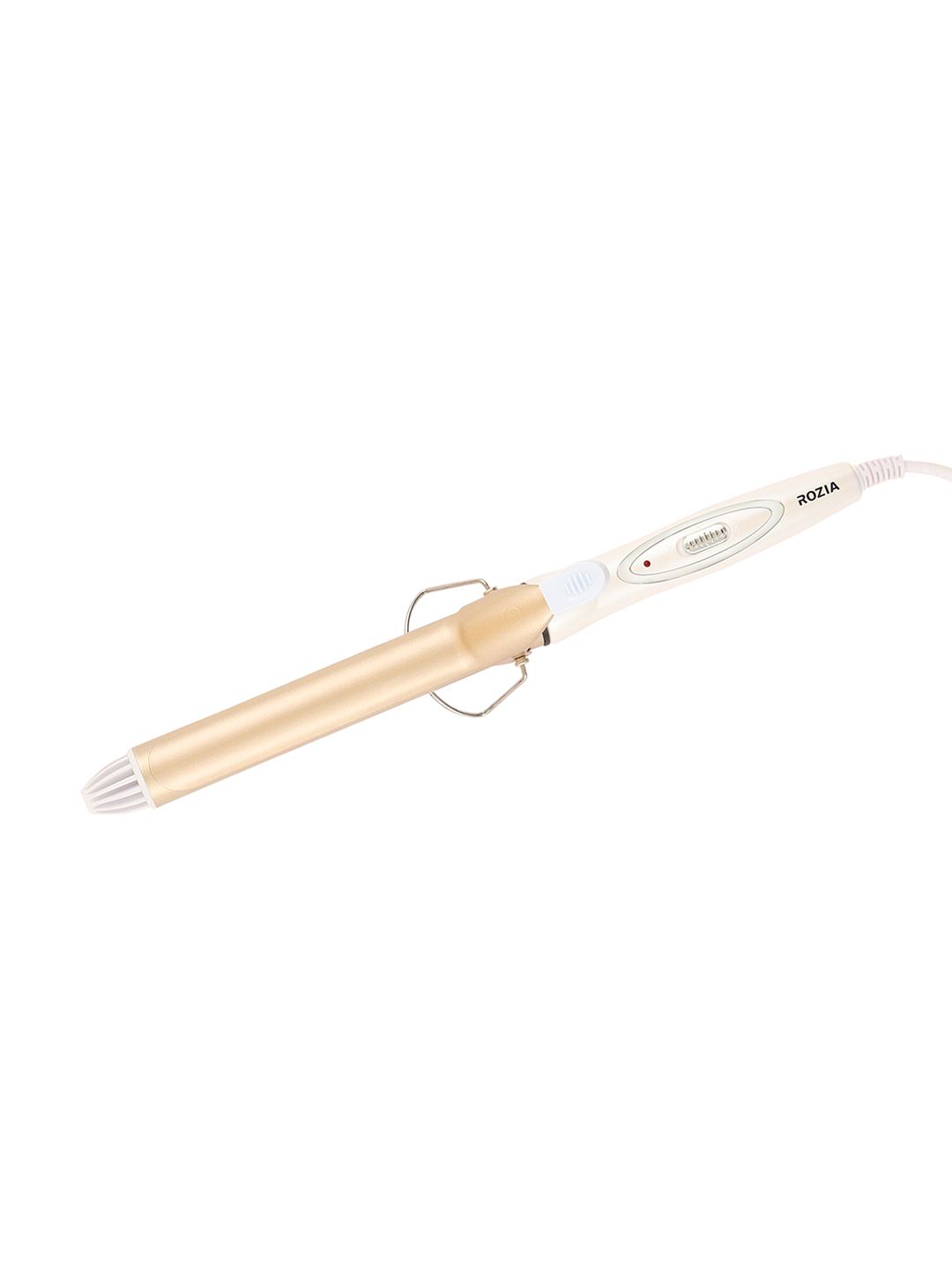 Rozia White Hair Curling Tong with Temperature Display HR721 Price in India