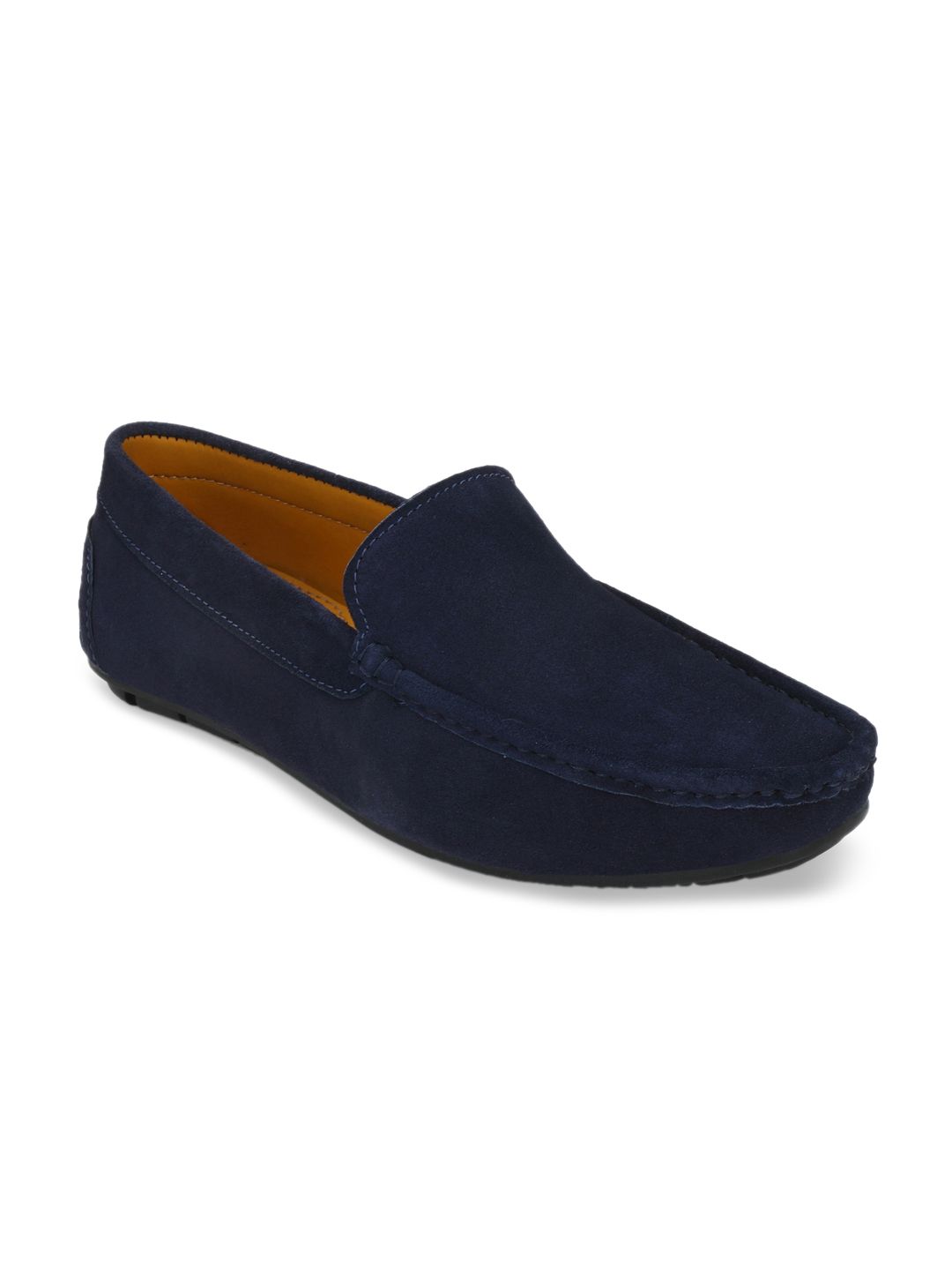 Fentacia Men Navy Blue Loafers