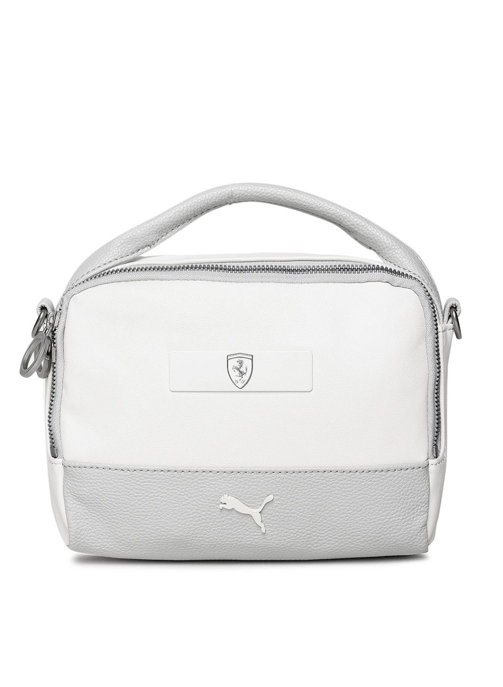 puma white handbag