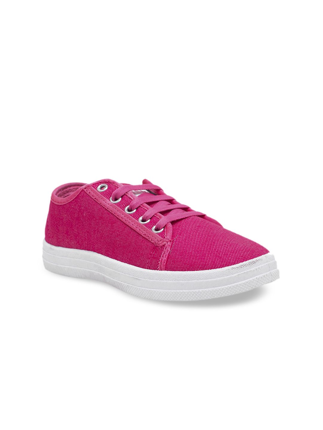 ASIAN Women Pink Solid Sneakers