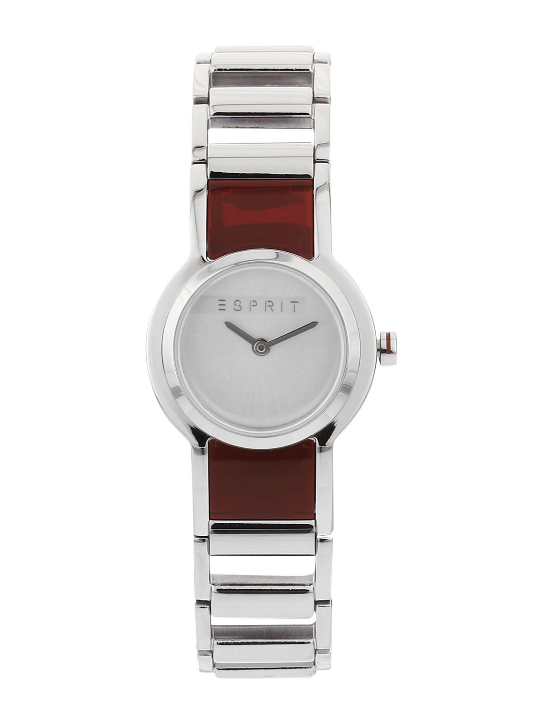 ESPRIT Women Silver-Toned Analogue Watch ES1L084M0055 Price in India