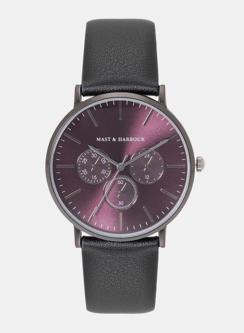 Mast & Harbour Purple Analogue Watch Mfb-Pn-Snt-F17