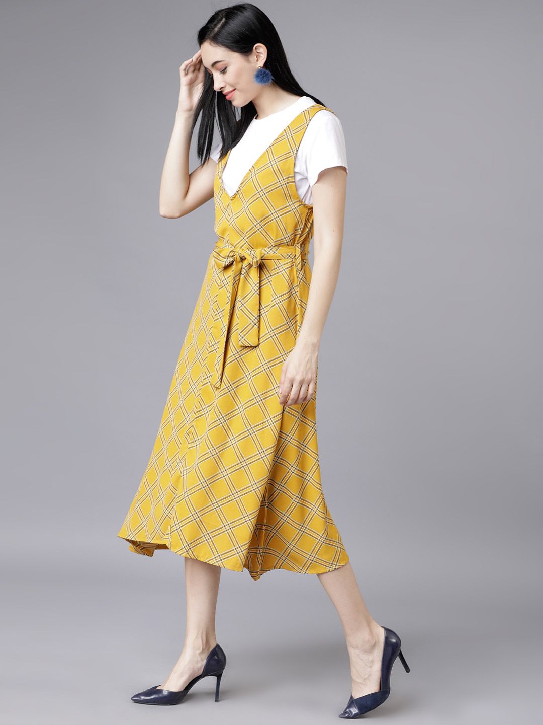 tokyo talkies pinafore dress