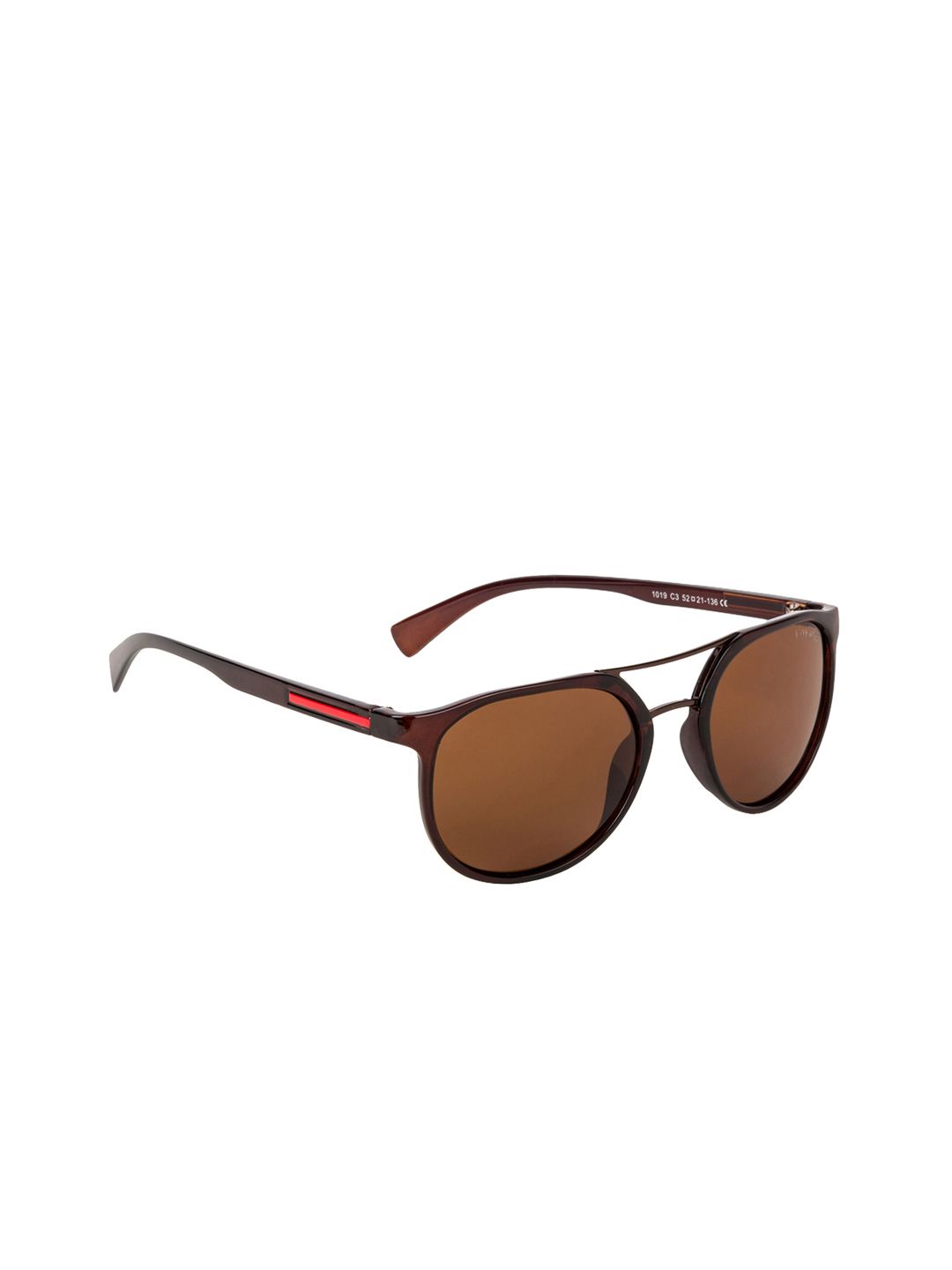 Voyage Unisex Brown Round Sunglasses 1019MG2755 Price in India