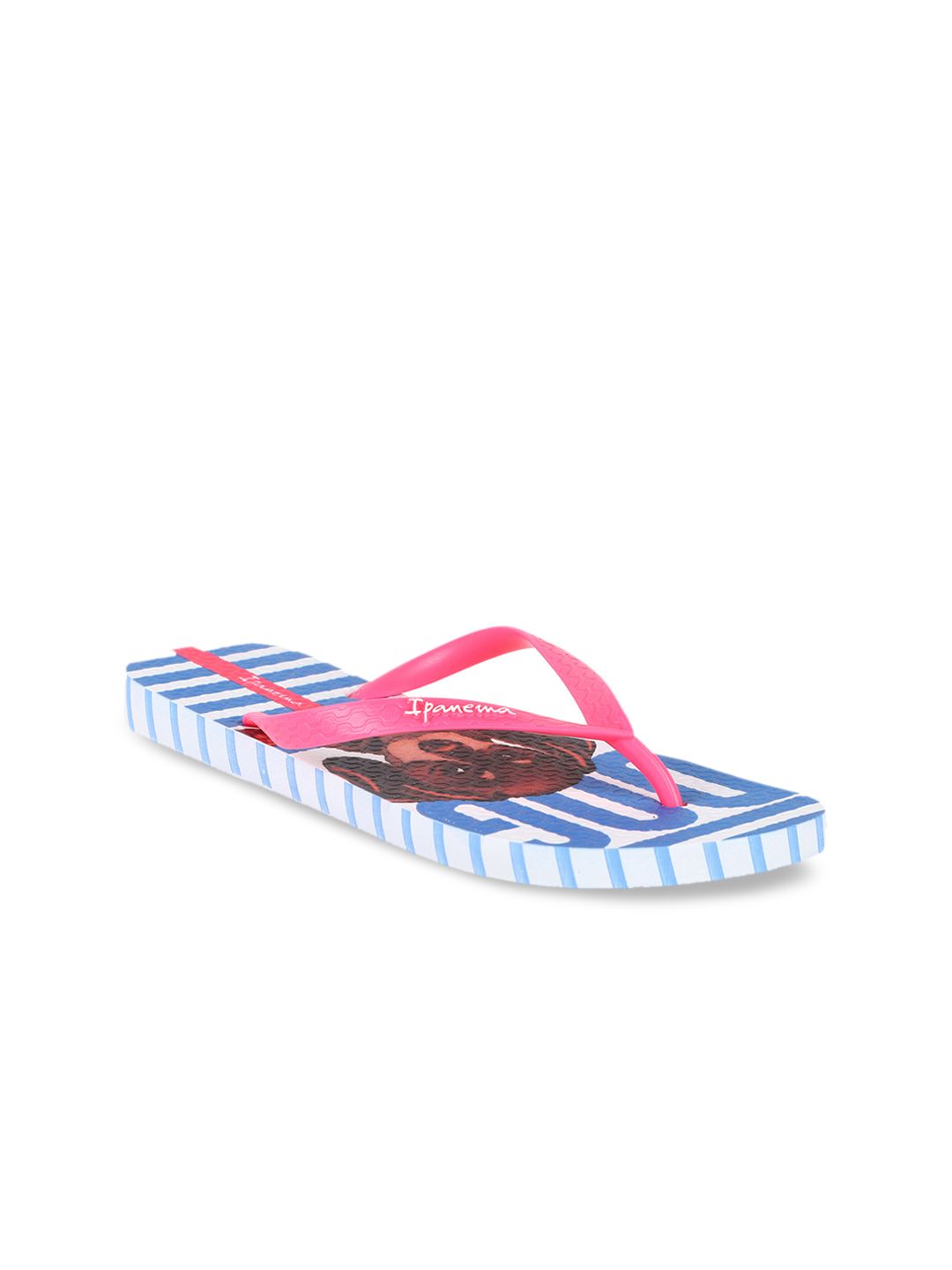 iPanema Women Pink Solid Thong Flip-Flops Price in India