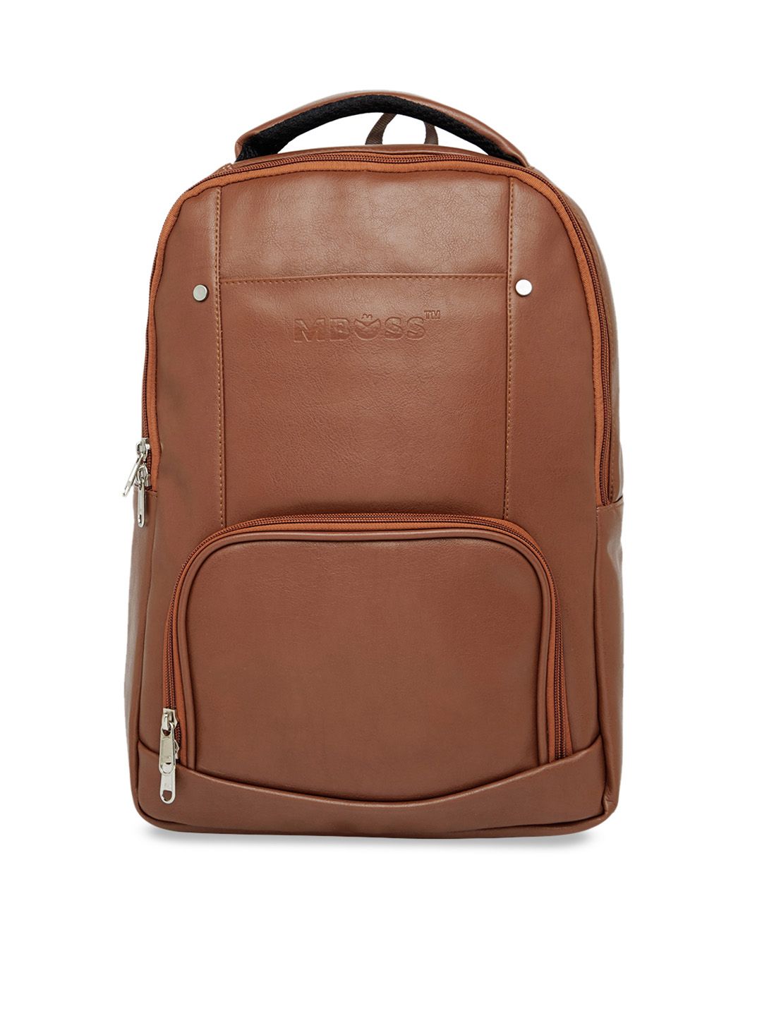 MBOSS Unisex Tan Solid Backpack Price in India