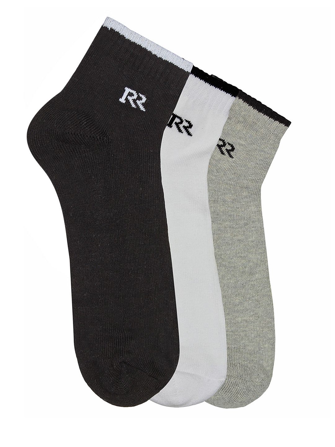ROMEO ROSSI Men Pack of 3 Assorted Ankle-length Socks