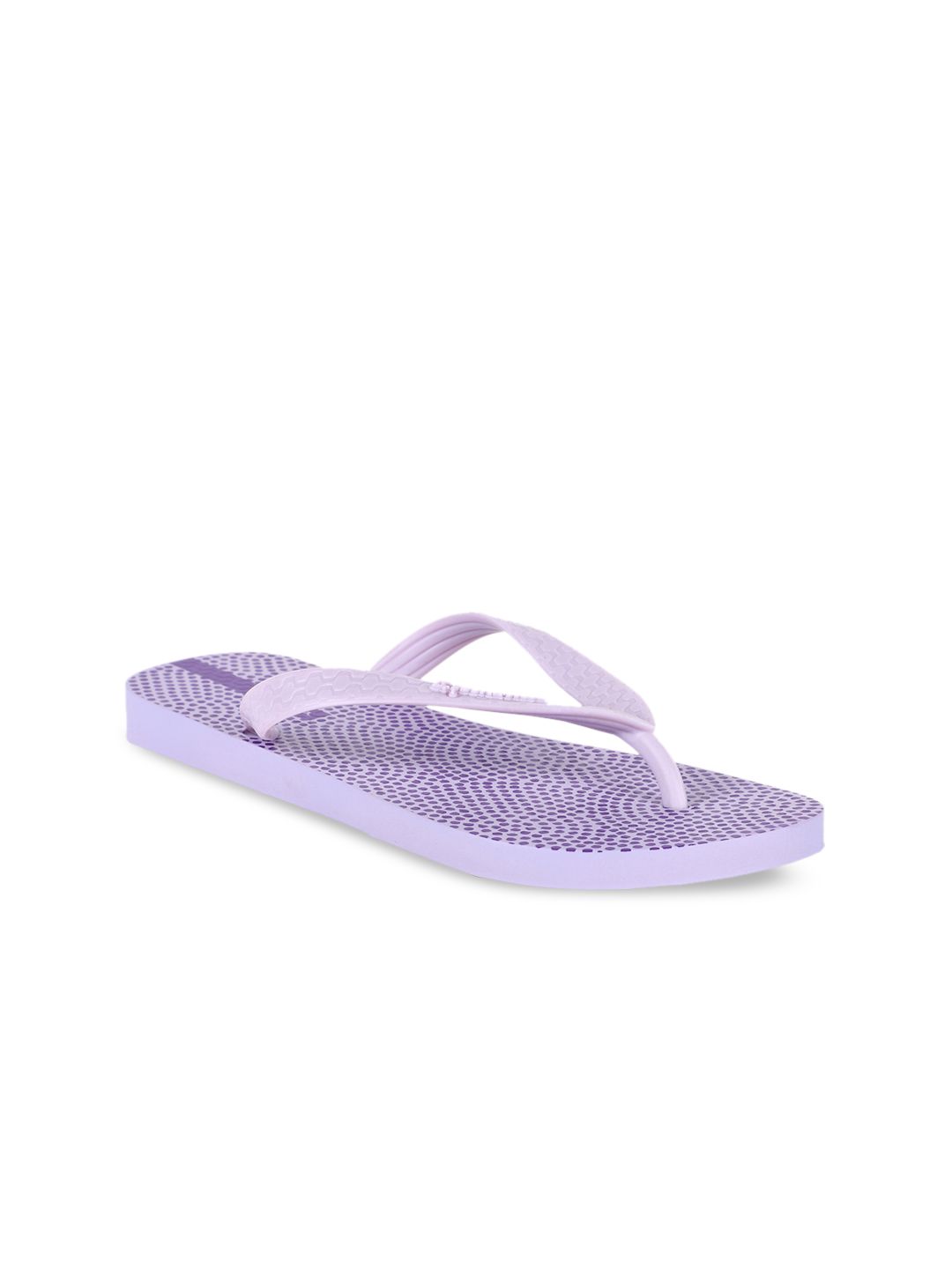 iPanema Women Purple Printed Thong Flip-Flops Price in India