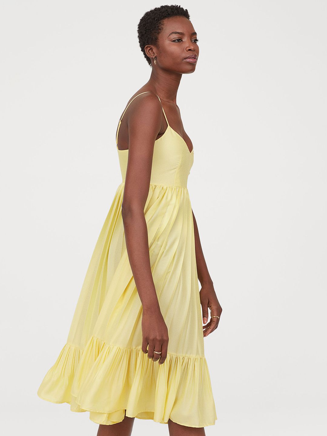 Buy H&M Women Yellow Solid Jacquard-Weave Dress - Dresses for Women 10459116 | Myntra Buy H&M Women Yellow Solid Jacquard-Weave Dress - Dresses for Women 10459116 | Myntra