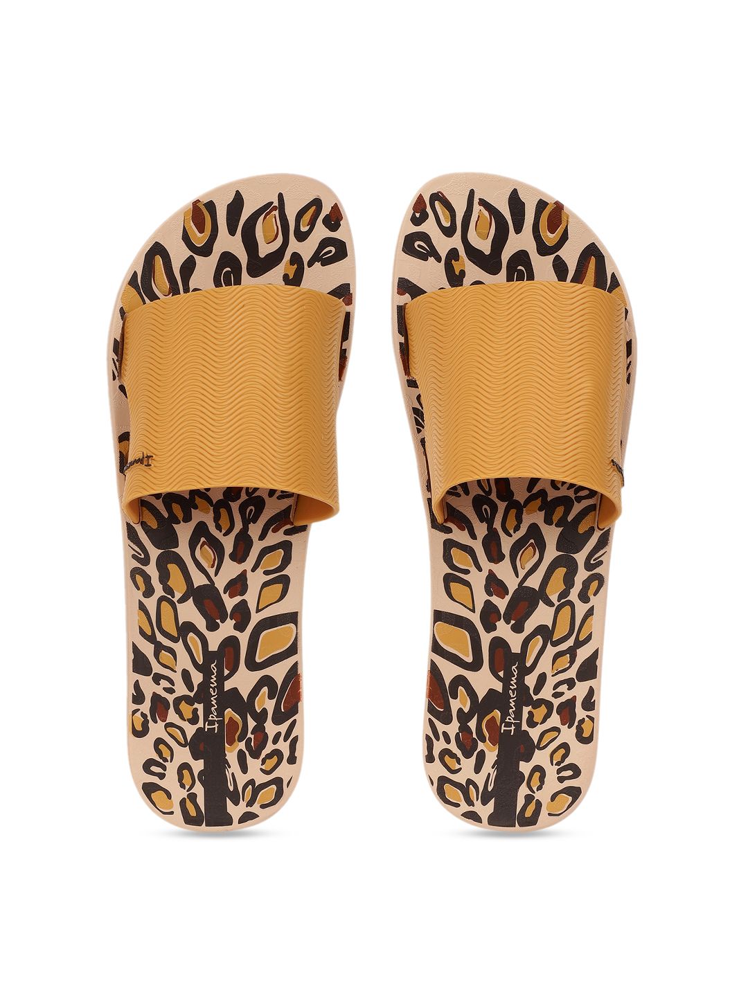 iPanema Women Beige Printed Sliders