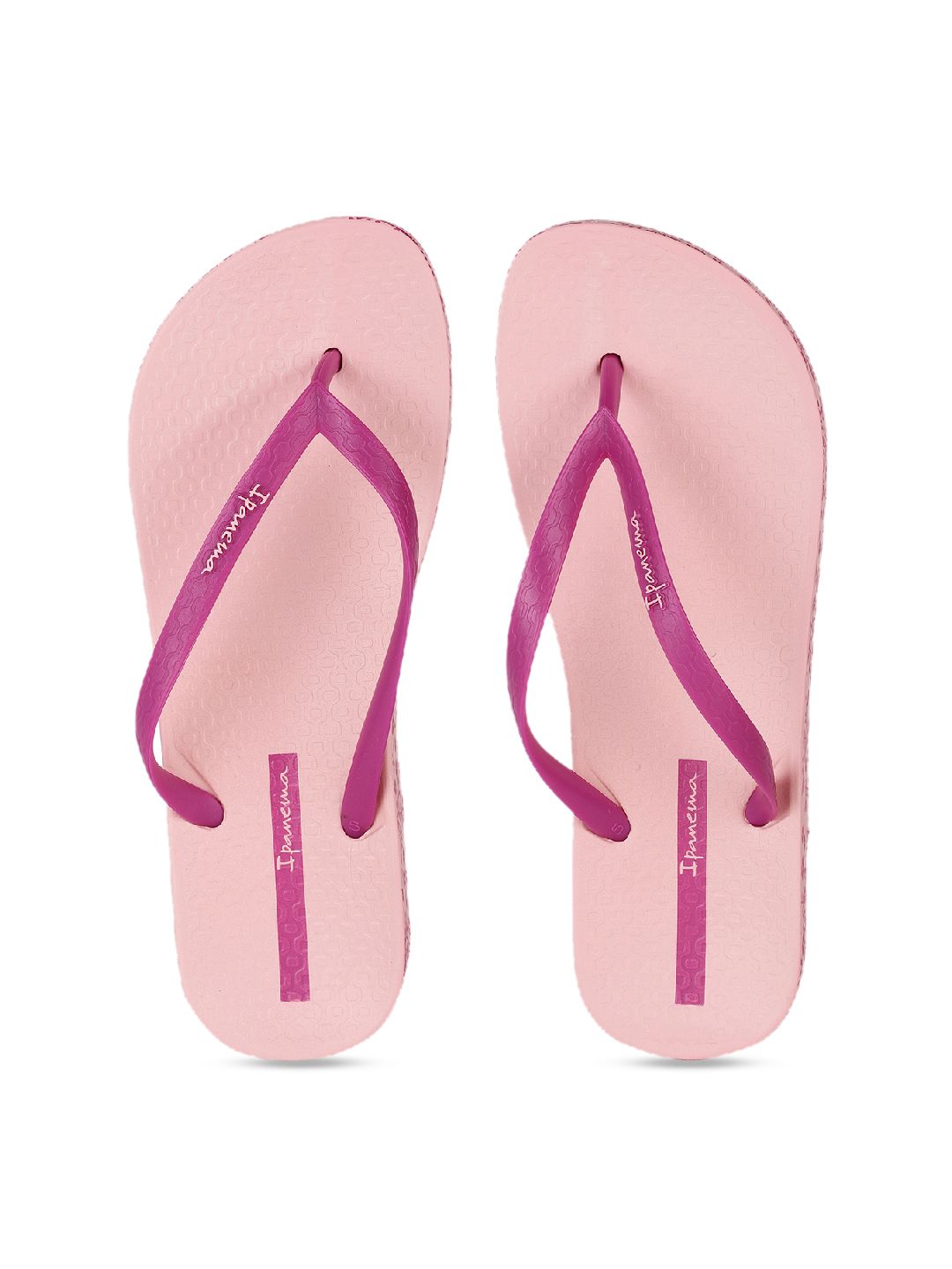 iPanema Women Pink Printed Thong Flip-Flops Price in India