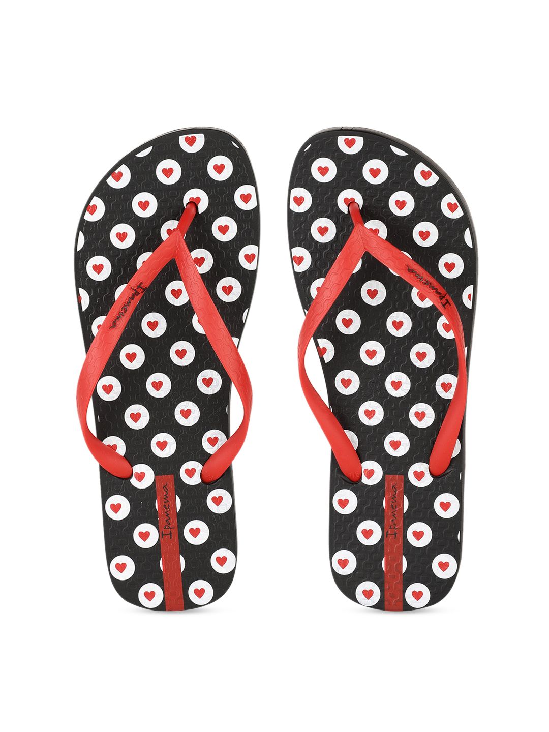 iPanema Women Red Printed Thong Flip-Flops Price in India