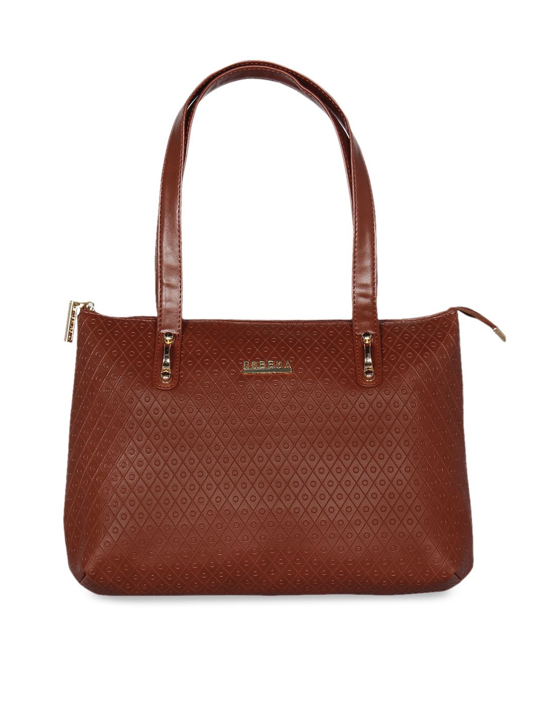 ESBEDA Brown Textured Shoulder Bag Price in India