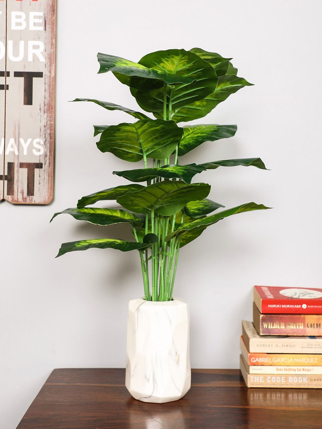 PolliNation Green Artificial Dieffenbachia Plant Price in India