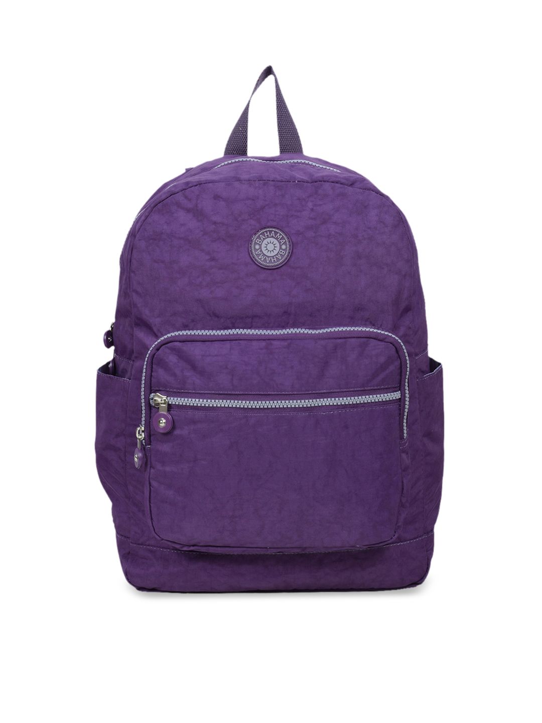 BAHAMA Unisex Purple Solid Backpack Price in India
